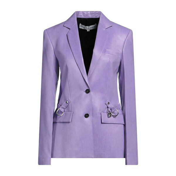 【送料無料】 J.W.アンダーソン レディース ジャケット＆ブルゾン アウター Blazers Purple｜asty