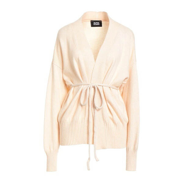 【貨物輸送無料】 アルファス テューディオ レディース ジレー アウター Cardigans White