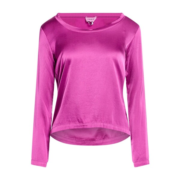 【送料無料】 ヴェルナ レディース Tシャツ トップス Tops Purple|asty