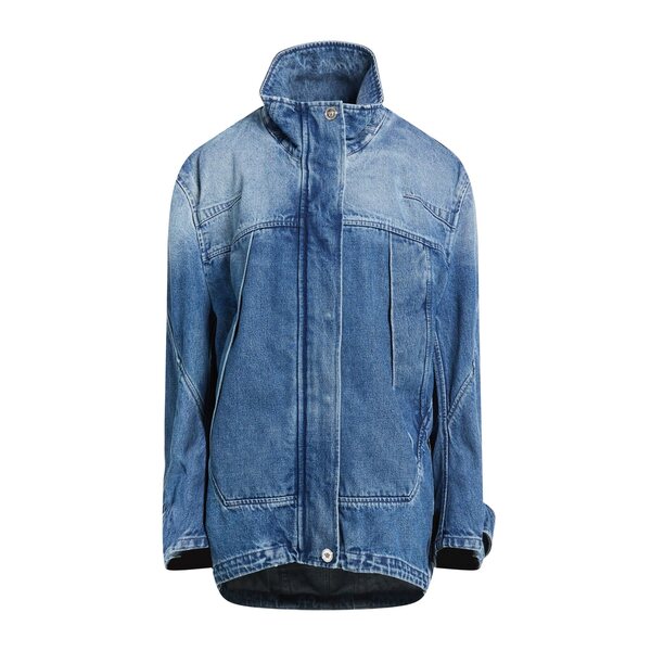 【貨物輸送無料】 ヴェルサーチ レディース 上衣＆上衣 アウター Denim outerwear Blue