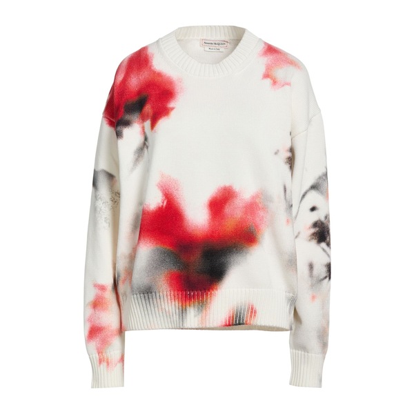 【貨物輸送無料】 マックイーン レディース 編み物\u0026スウェーター アウター Sweaters White