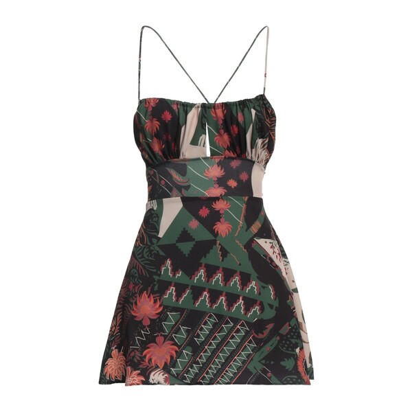 【貨物輸送無料】 エフク 事業計画 レディース 衣装 トップス Mini dresses Green