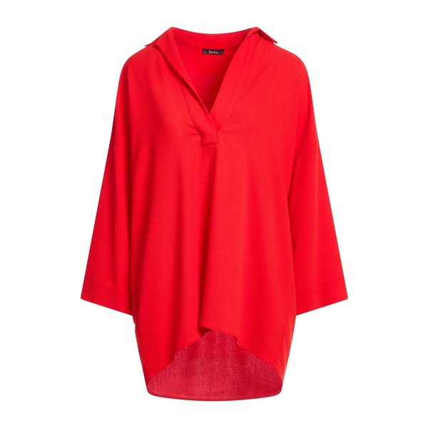 【送料無料】 ハニタ レディース Tシャツ トップス Tops Red｜asty