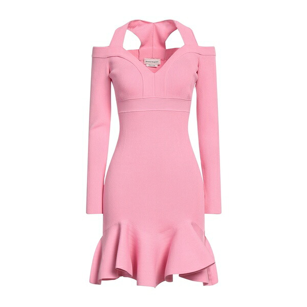 【貨物輸送無料】 マックイーン レディース 衣裳 トップス Mini dresses Pink