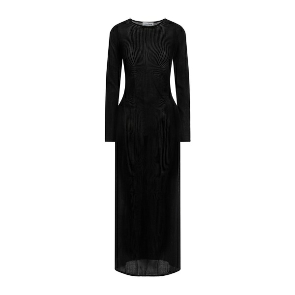 【送料無料】 ジャンポール ゴルチエ レディース ワンピース トップス Maxi dresses Black|asty
