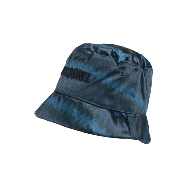 【貨物輸送無料】 ミッソーニ レディース かぶり笠 添え物 Hats Blue