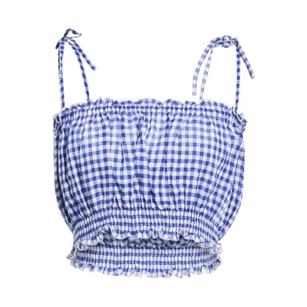 【送料無料】 120%リノ レディース Tシャツ トップス Tops Blue|asty