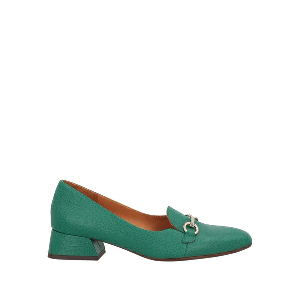 【貨物輸送無料】 チエミハラ レディース スリッポン・ローファー シューズ Loafers Green