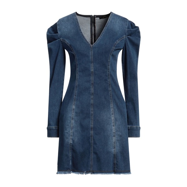 【送料無料】 ツインセット レディース ワンピース トップス Mini dresses Blue|asty