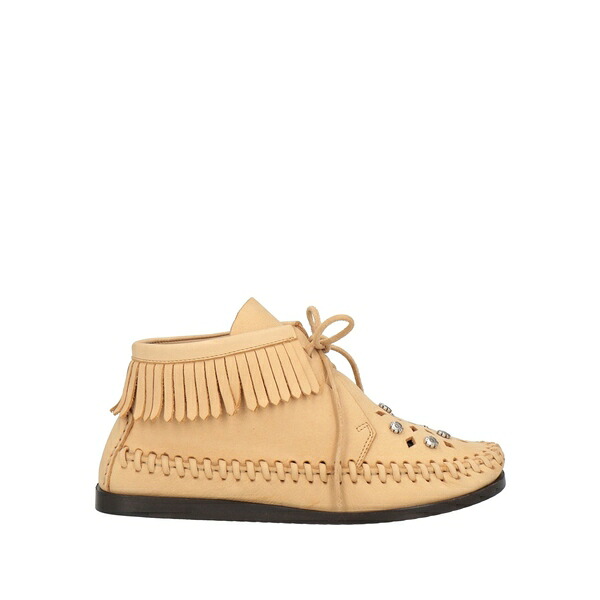 【貨物輸送無料】 イザ呼びりん マラン レディース ブーツ シューズ Ankle boots Beige