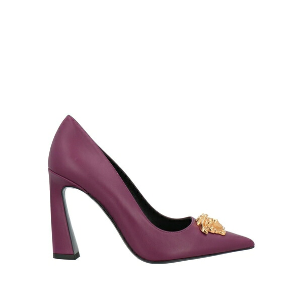 【貨物輸送無料】 ヴェルサーチ レディース パンプス シューズ Pumps Purple