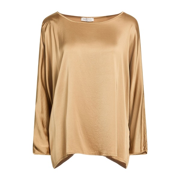 【送料無料】 マニラグレース レディース Tシャツ トップス Tops Beige｜asty