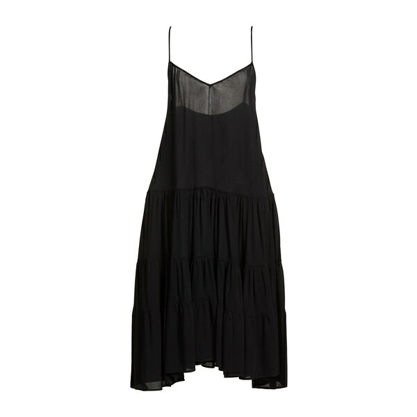 【送料無料】 ヌメロ ヴェントゥーノ レディース ワンピース トップス Midi dresses Black｜asty