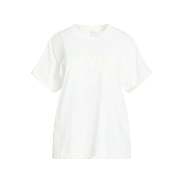 【送料無料】 ピンコ レディース Tシャツ トップス T-shirts White 14,230円