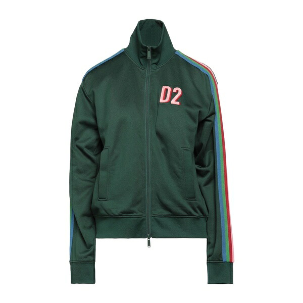 【送料無料】 ディースクエアード レディース パーカー・スウェットシャツ アウター Sweatshirts Green