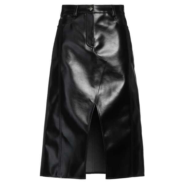 【送料無料】 エムエスジイエム レディース スカート ボトムス Midi skirts Black｜asty