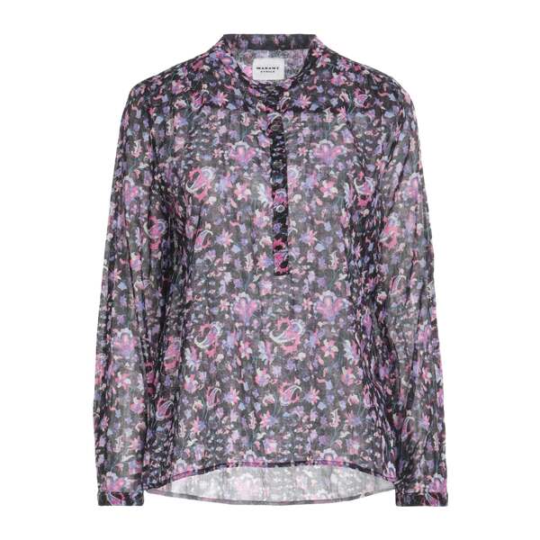 【送料無料】 イザベル マラン レディース Tシャツ トップス Tops Purple