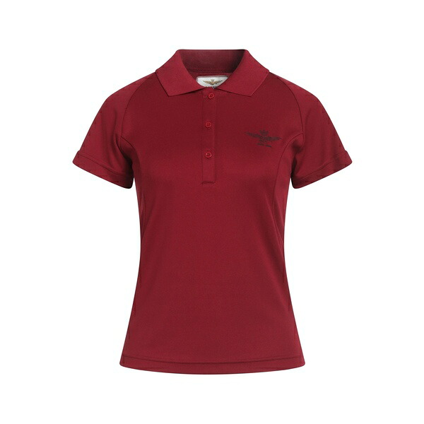 【貨物輸送無料】 アエロナウティカ ミリターレ レディース プルオーバー トップス Polo shirts Red