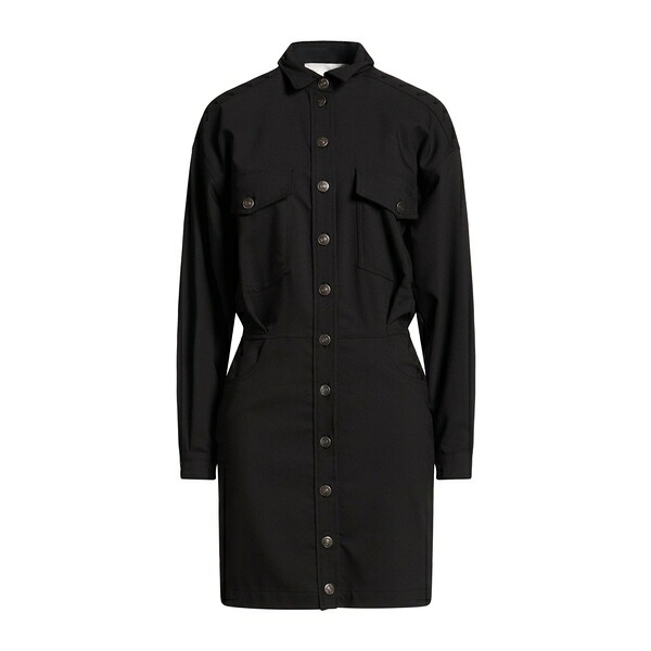 【送料無料】 エイト・ピーエム レディース ワンピース トップス Mini dresses Black