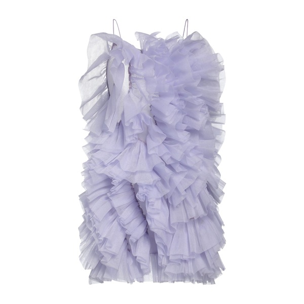 【送料無料】 ラネウス レディース ワンピース トップス Mini dresses Purple