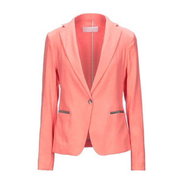 【送料無料】 ファビアナ フィリッピ レディース ジャケット＆ブルゾン アウター Blazers Orange