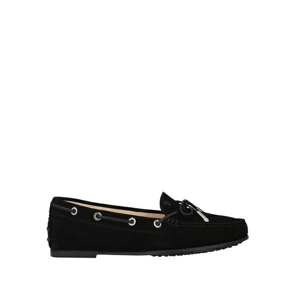 【送料無料】 トッズ レディース スリッポン・ローファー シューズ Loafers Black