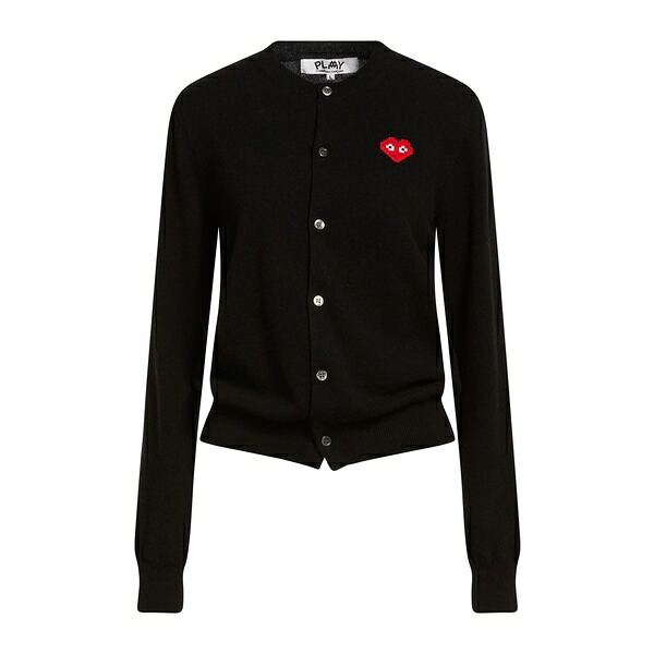 【送料無料】 コムデギャルソン レディース カーディガン アウター Cardigans Black