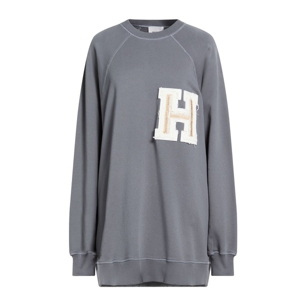 【送料無料】 ハーフボーイ レディース パーカー・スウェットシャツ アウター Sweatshirts Grey