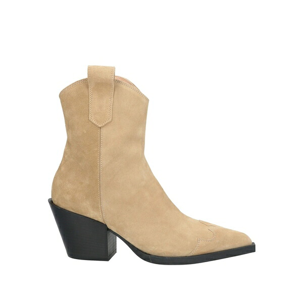 【貨物輸送無料】 コペンハーゲン 制作室 レディース ブーツ シューズ Ankle boots Beige