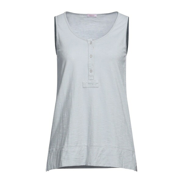 【送料無料】 ロッソピューロ レディース Tシャツ トップス Tops Grey