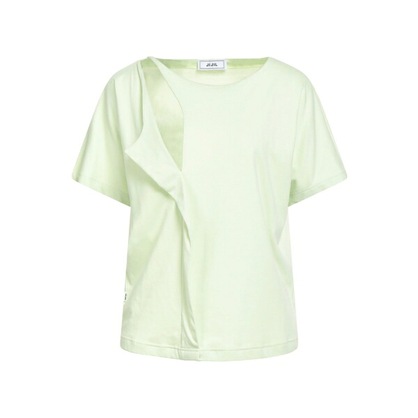 【送料無料】 ジジル レディース Tシャツ トップス T-shirts Green｜asty