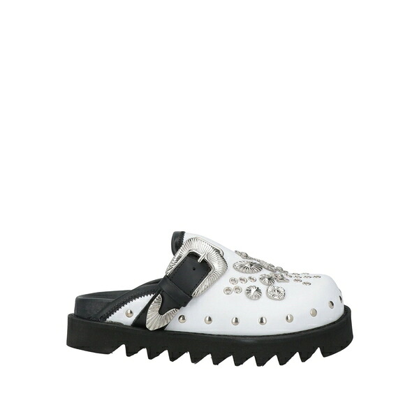 【送料無料】 トーガ　ピューラ レディース サンダル シューズ Mules & Clogs White