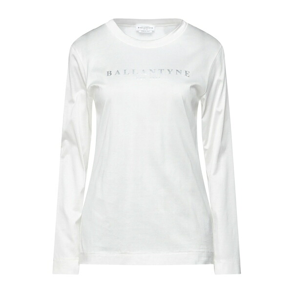 【貨物輸送無料】 バランタイン レディース プルオーバー トップス T-shirts White