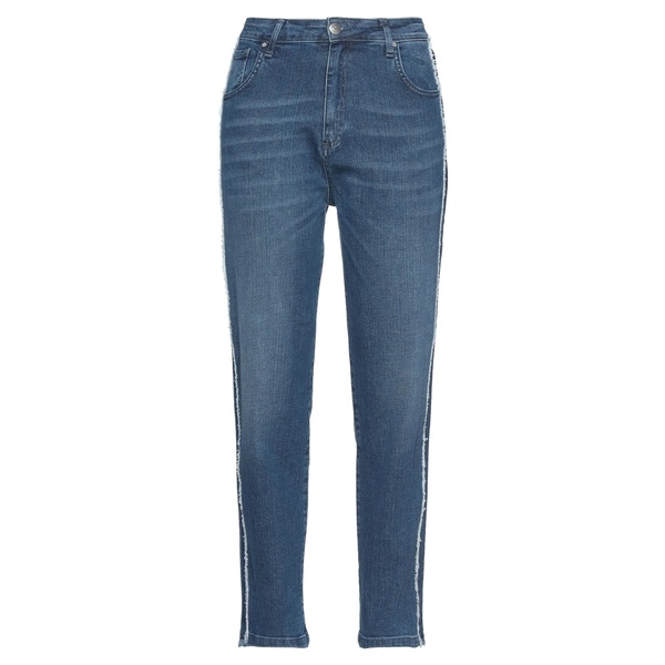 【送料無料】 ジジル レディース デニムパンツ ボトムス Jeans Blue