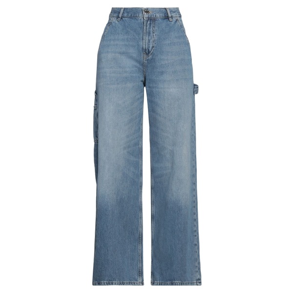 【送料無料】 ピンコ レディース デニムパンツ ボトムス Jeans Blue｜asty