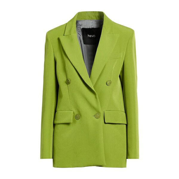 【送料無料】 ヘヴ レディース ジャケット＆ブルゾン アウター Blazers Green