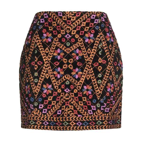 【送料無料】 ファーム リオ レディース スカート ボトムス Mini skirts Black