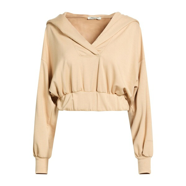 【送料無料】 ヒノミネイト レディース パーカー・スウェットシャツ アウター Sweatshirts Beige
