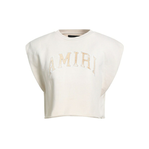 【送料無料】 アミリ レディース パーカー・スウェットシャツ アウター Sweatshirts White 62,040円