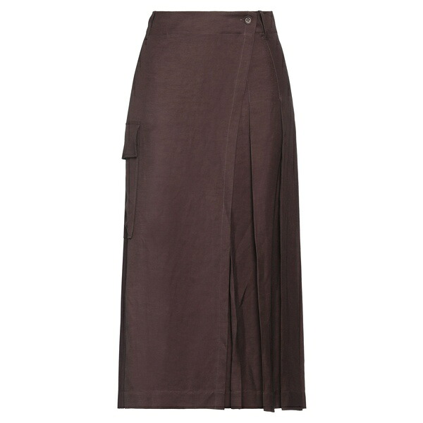 【送料無料】 パロッシュ レディース スカート ボトムス Midi skirts Brown
