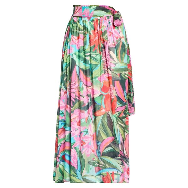 【送料無料】 ファーム リオ レディース スカート ボトムス Maxi skirts Green