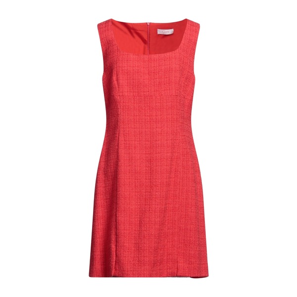 【送料無料】 クリップス レディース ワンピース トップス Mini dresses Red