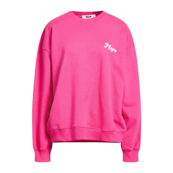 【貨物輸送無料】 エムエスジイエム レディース パーカー・スウェットシャツ アウター Sweatshirts Pink