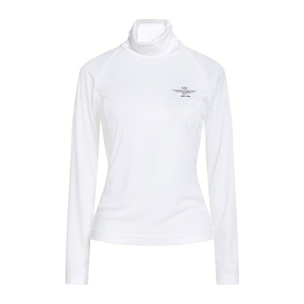 【送料無料】 アエロナウティカ ミリターレ レディース Tシャツ トップス T-shirts White