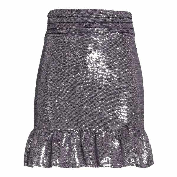 【送料無料】 ボロガーノ レディース スカート ボトムス Mini skirts Purple