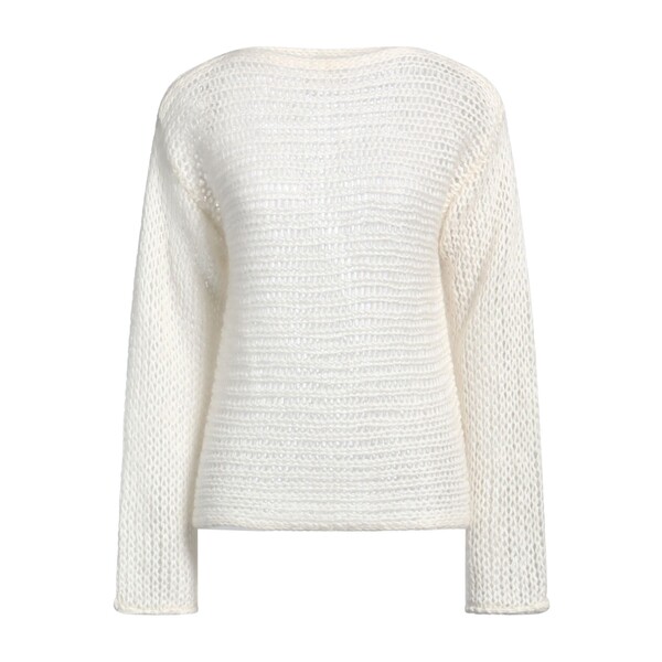 【送料無料】 フォルテ フォルテ レディース ニット&セーター アウター Sweaters White｜asty 44,720円