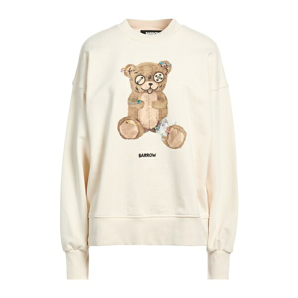 【貨物輸送無料】 バロウ レディース パーカー・スウェットシャツ アウター Sweatshirts Beige