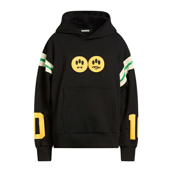 【貨物輸送無料】 バロウ レディース パーカー・スウェットシャツ アウター Sweatshirts Black