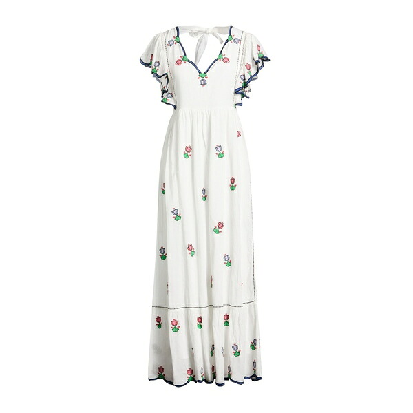 【送料無料】 ポール&ジョー レディース ワンピース トップス Maxi dresses White|asty