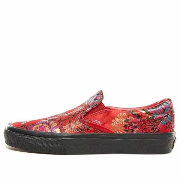 Vans バンズ メンズ スニーカー 【Vans Slip-On \u0027Festival Satin\u0027 VN0A38F7ULP】  大きさ US_M_4
